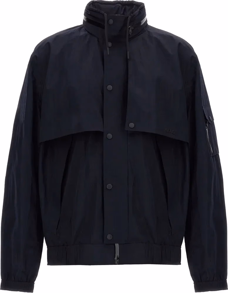 Blue Polyamide Shell Jacket