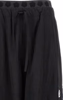 Black Polyester Cargo Pants 3