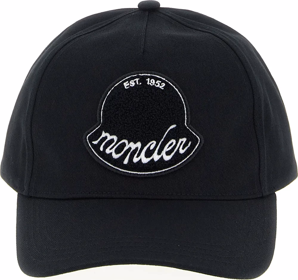 Black Cotton Cap (Baseball Hat)