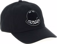 Black Cotton Cap (Baseball Hat) 2