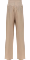 Beige Virgin Wool Dress Pants 2