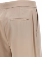 Beige Virgin Wool Dress Pants 4