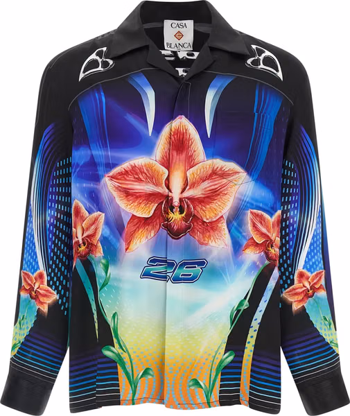 Multicolor Silk Blouse
