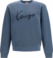 Blue Cotton Sweatshirt 1
