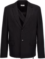 Black Wool Blazer 1