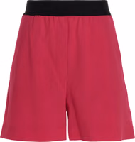 Fuchsia Virgin Wool Bermuda Shorts 1