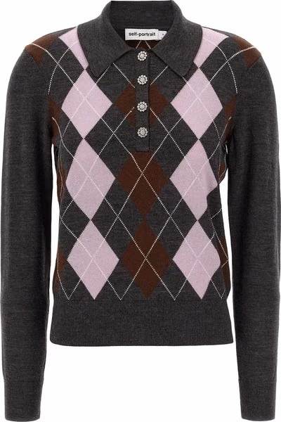 Gray Wool Cardigan