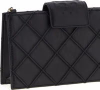 Black Lamb Leather Cardholder 3