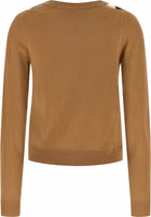 Beige Wool Cardigan 2