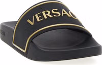 Black Polyurethane Slides 2