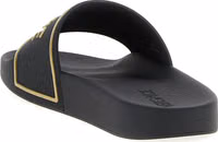 Black Polyurethane Slides 3