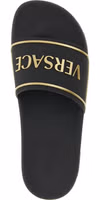 Black Polyurethane Slides 4