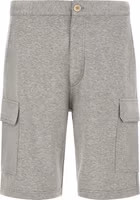 Gray Cotton Bermuda Shorts 1