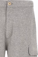 Gray Cotton Bermuda Shorts 3