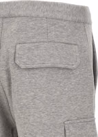 Gray Cotton Bermuda Shorts 4