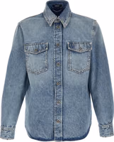 Blue Cotton Blouse 1
