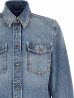Blue Cotton Blouse 3