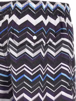 Multicolor Polyester Swim Shorts 4