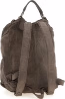 Brown Lamb Leather Backpack 2
