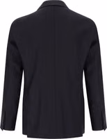Blue Virgin Wool Two-Piece Suit 2