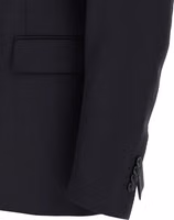 Blue Virgin Wool Two-Piece Suit 3