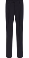Blue Virgin Wool Two-Piece Suit 4