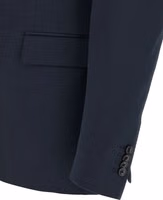 Blue Virgin Wool Two-Piece Suit 3