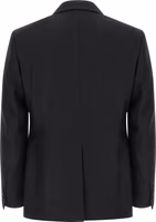 Black Virgin Wool Two-Piece Suit 2