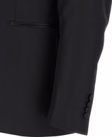 Black Virgin Wool Two-Piece Suit 3