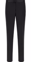 Black Virgin Wool Two-Piece Suit 4