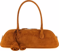 Brown Calfskin Shoulder Bag 1