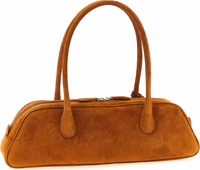 Brown Calfskin Shoulder Bag 2