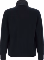 Blue Virgin Wool Full-Length Jacket 2