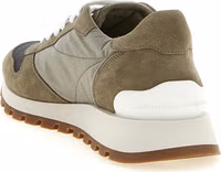 Bicolor Polyester Athletic Sneakers 3