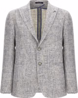 Blue Viscose Blazer 1