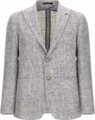 Blue Viscose Blazer