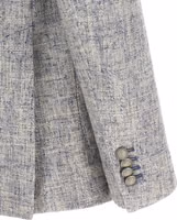 Blue Viscose Blazer 4