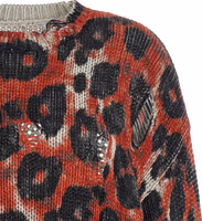 Red Cotton Cardigan 3