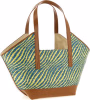Bicolor Polyamide Tote Bag 2