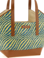 Bicolor Polyamide Tote Bag 3