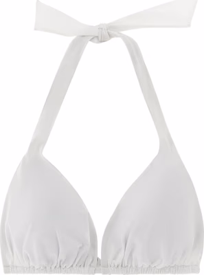 White Polyamide Bikini