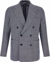 Blue Linen Blazer 1