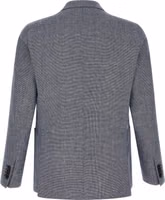 Blue Linen Blazer 2
