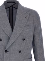 Blue Linen Blazer 3