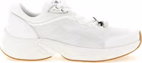 White Tencel Athletic Sneakers 1