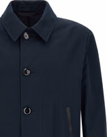 Blue Linen Full-Length Jacket 3