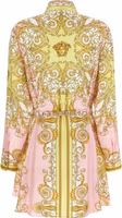 Multicolor Silk Short Dress 2