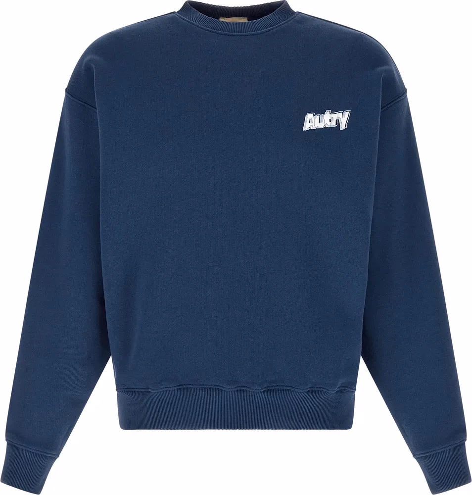 Blue Cotton Sweatshirt