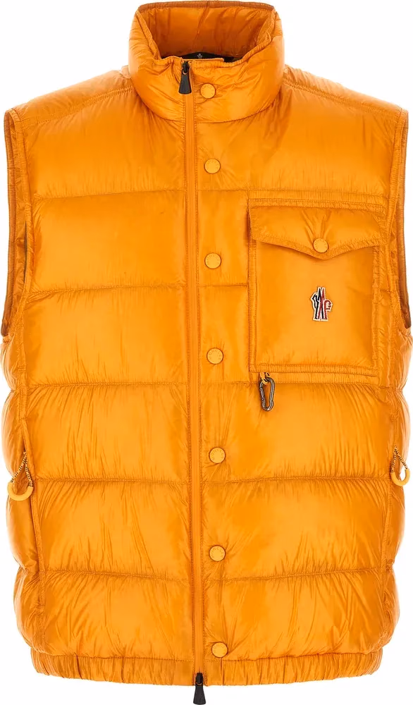 Multicolor Polyester Sleeveless Jacket