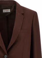 Brown Viscose Blazer 3